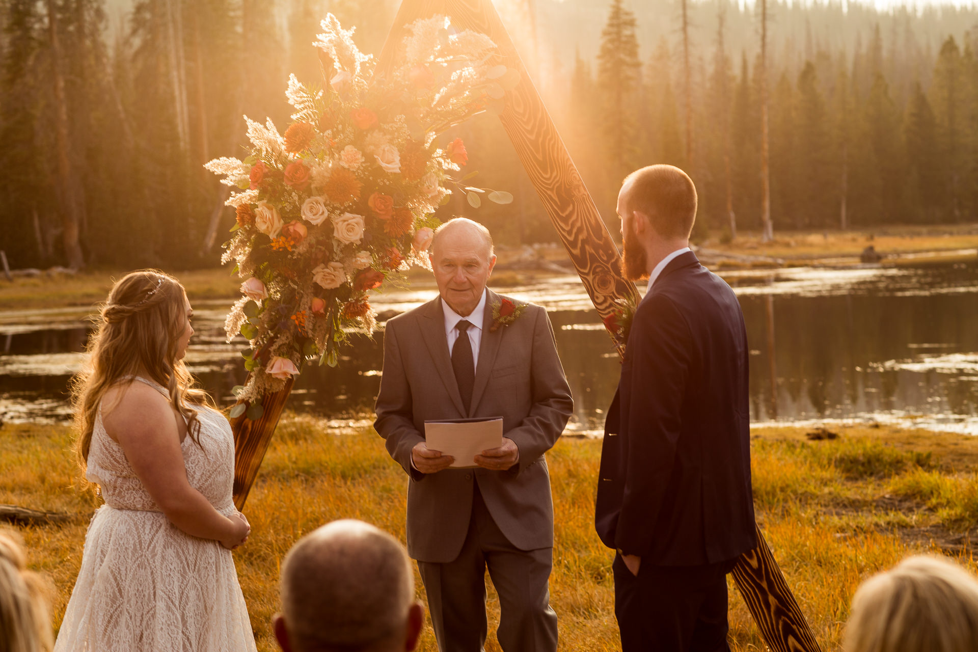 Intimate Wedding Ceremony