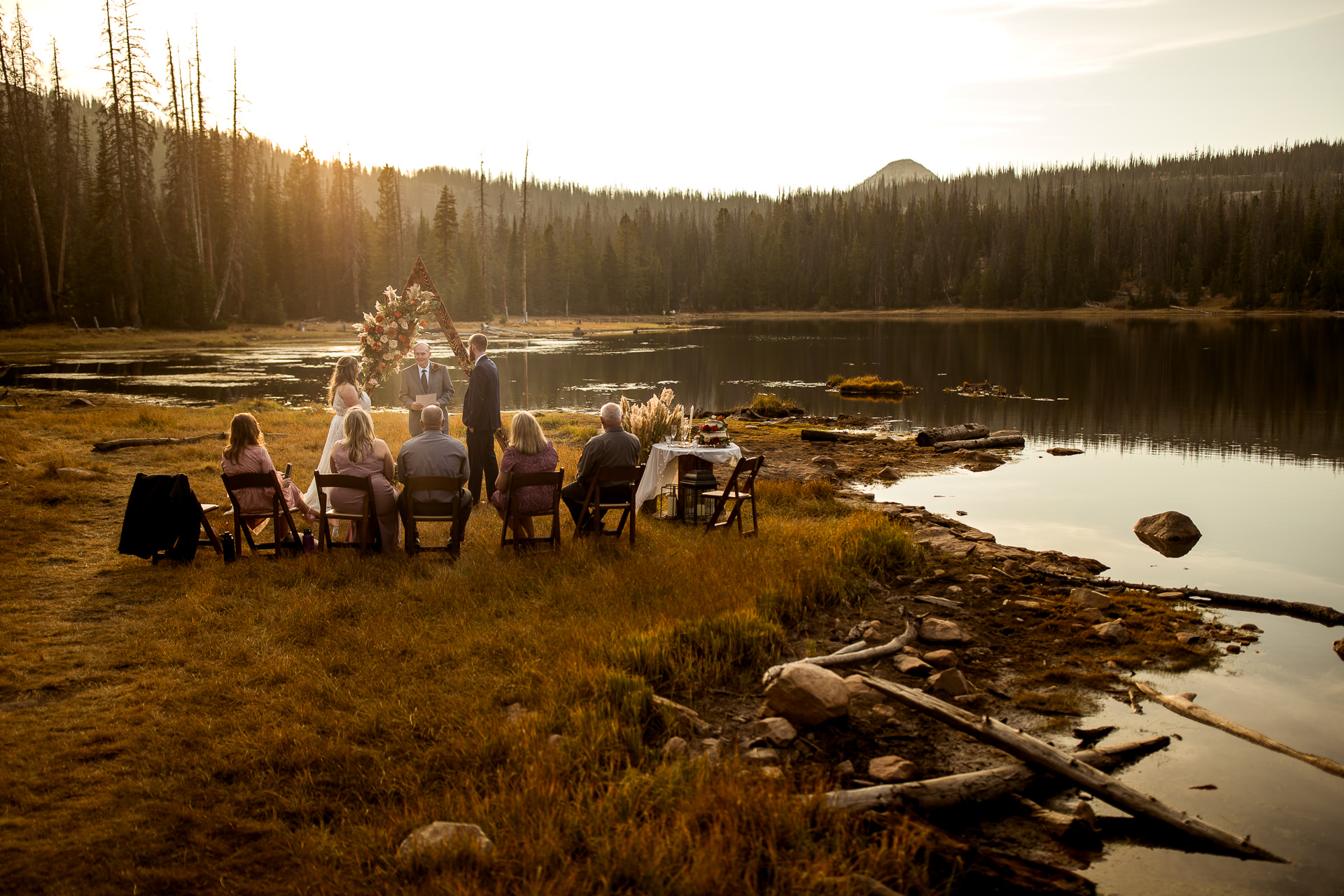 Wide Ceremony Photo Crater Lake