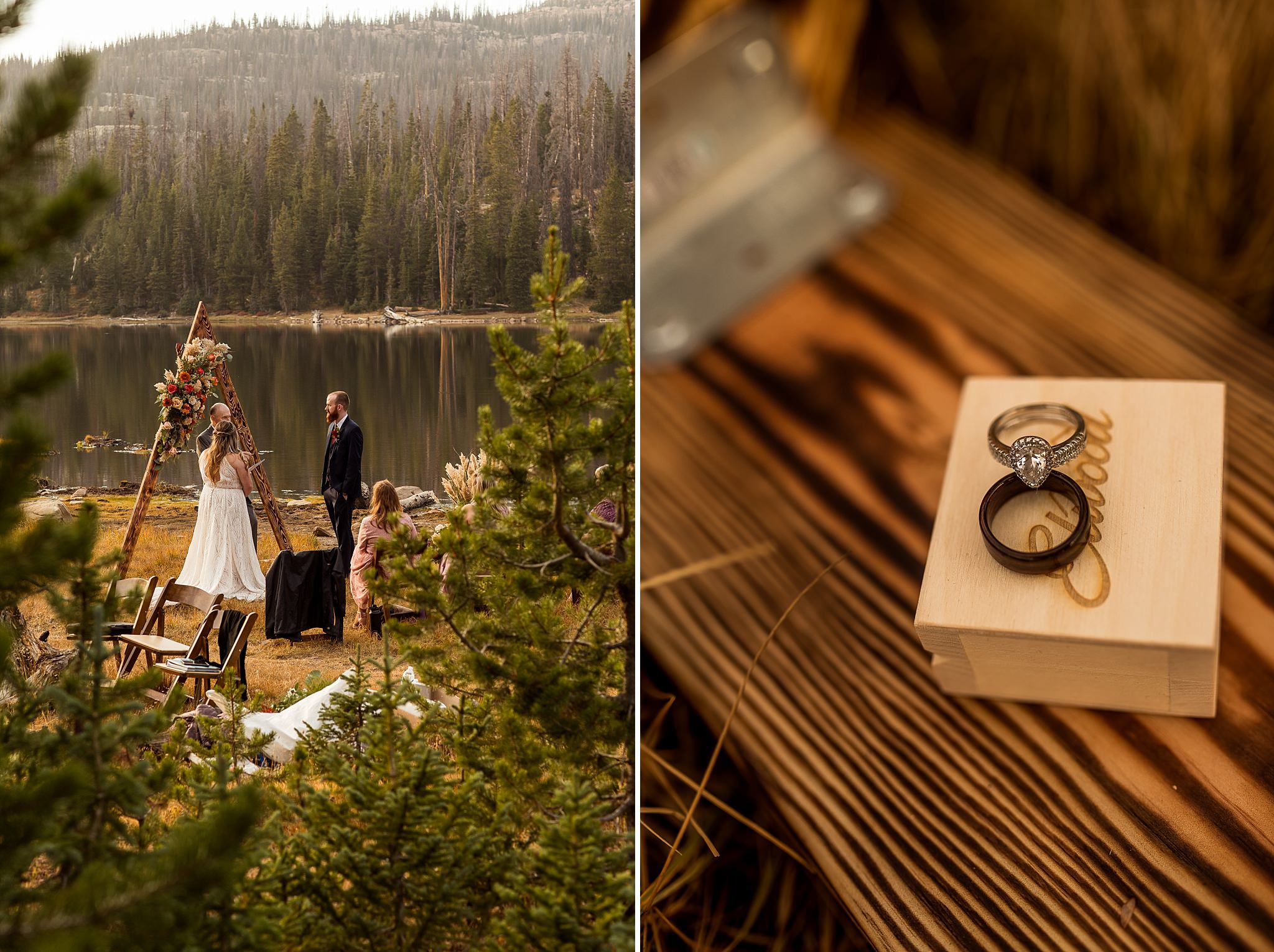 Crater Lake Intimate Wedding Details