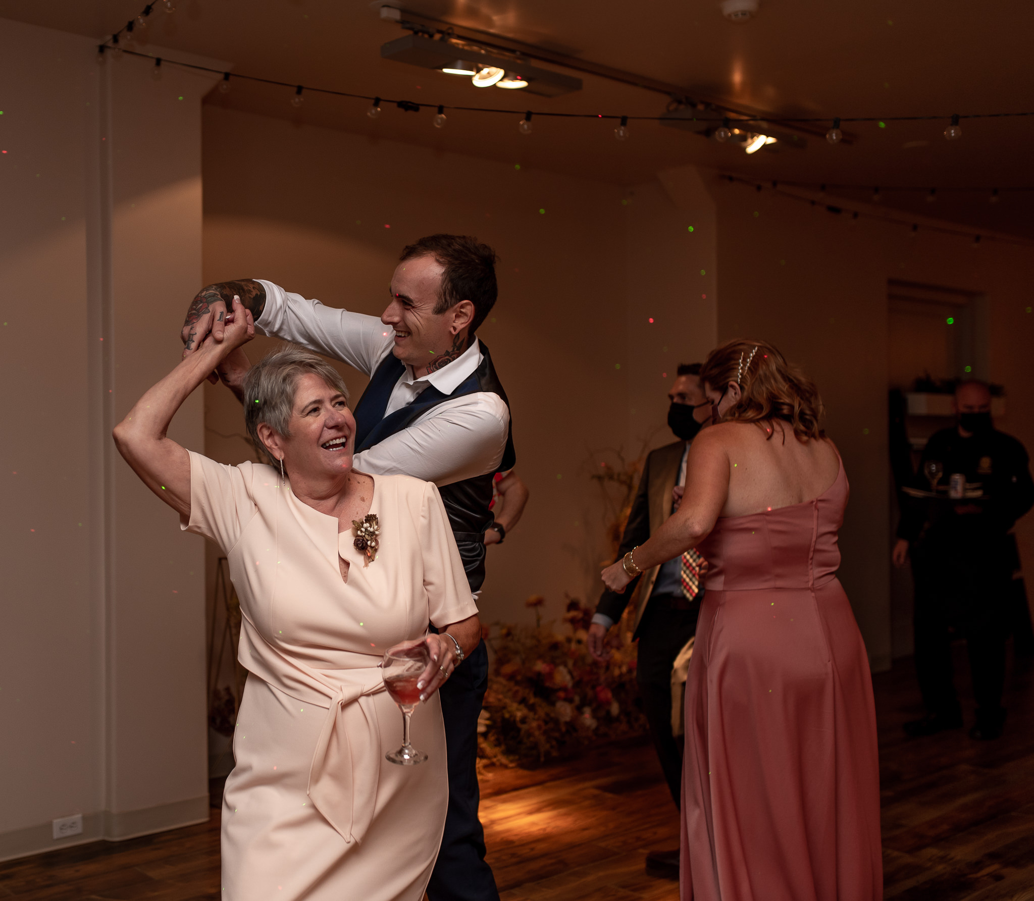 Wedding Guests Dancing