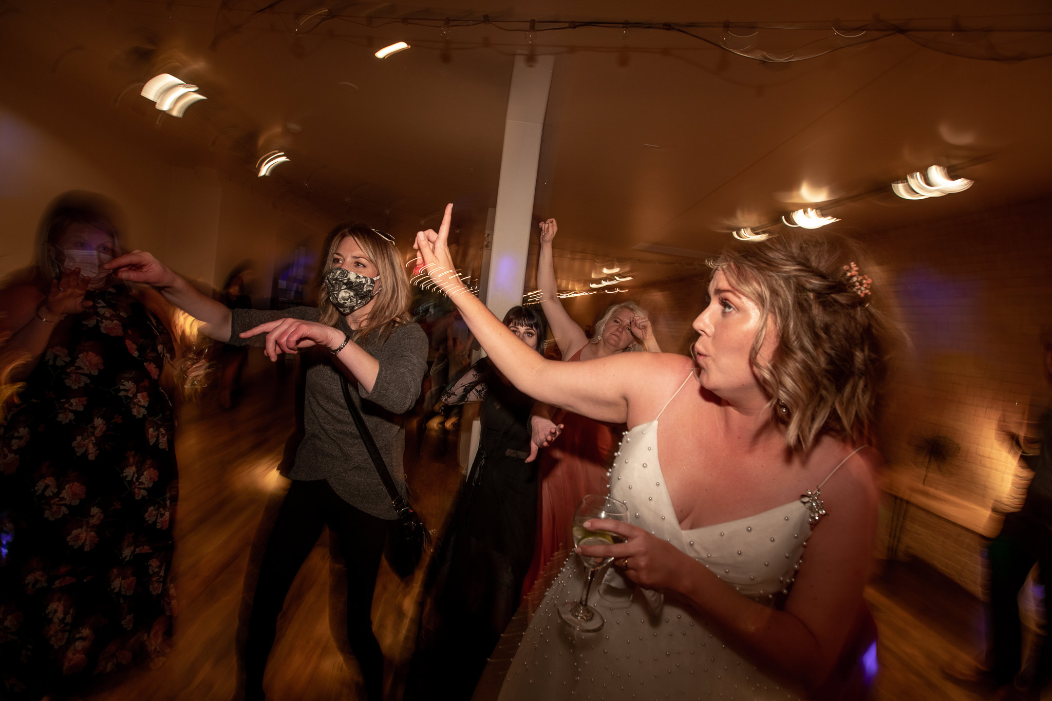 Wedding Guests Dancing