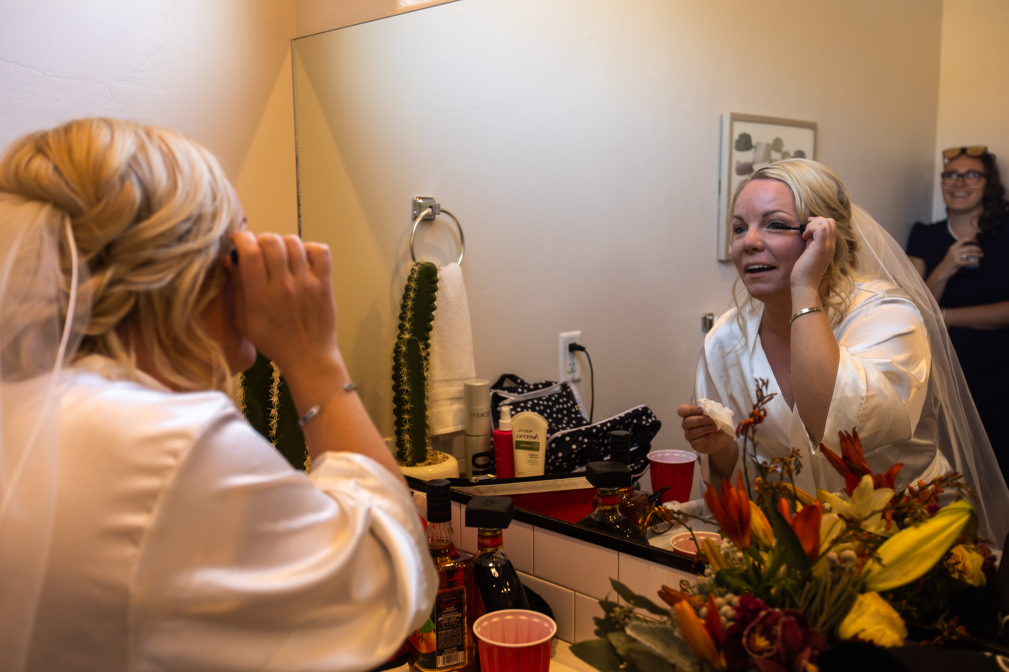 Bride Getting Ready Photos Southern Utah Elopement