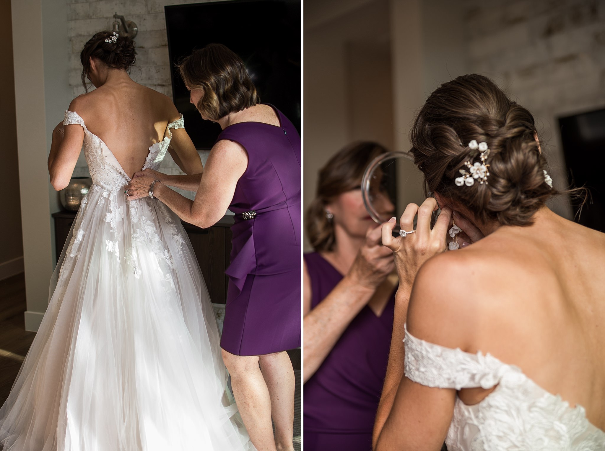 Bride Getting Ready