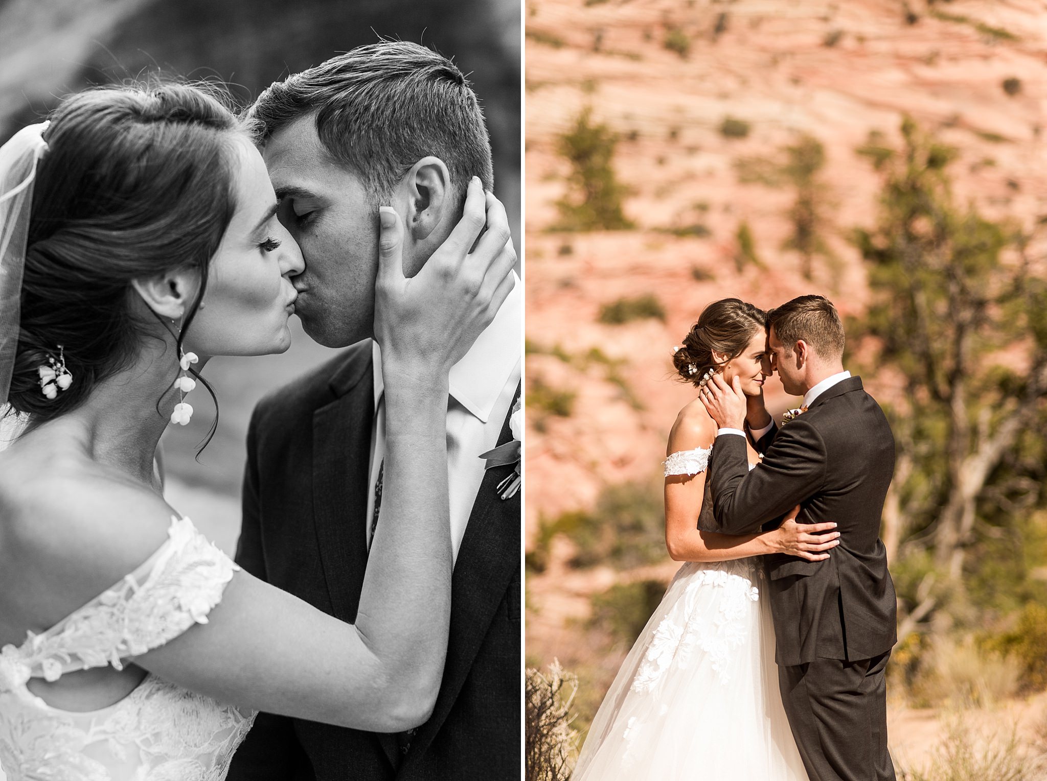 Slot Canyon Wedding Portraits