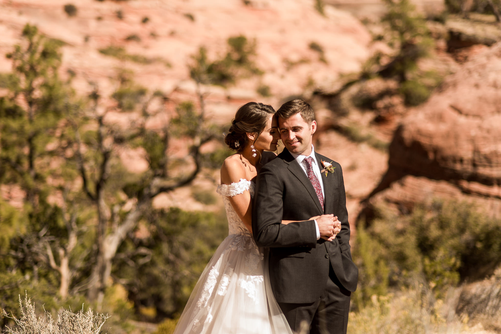 Wedding Portraits Canyon Overlook