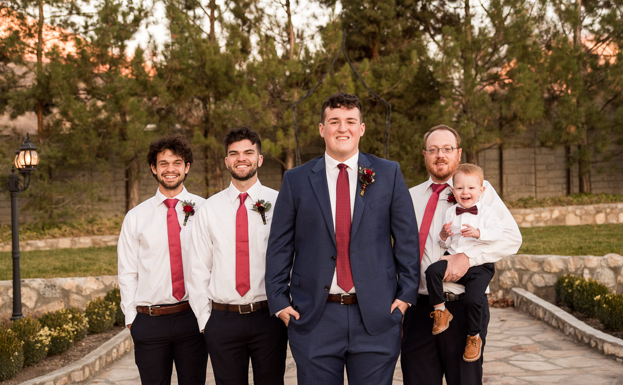 Groomsmen Portraits at Wadley Farms