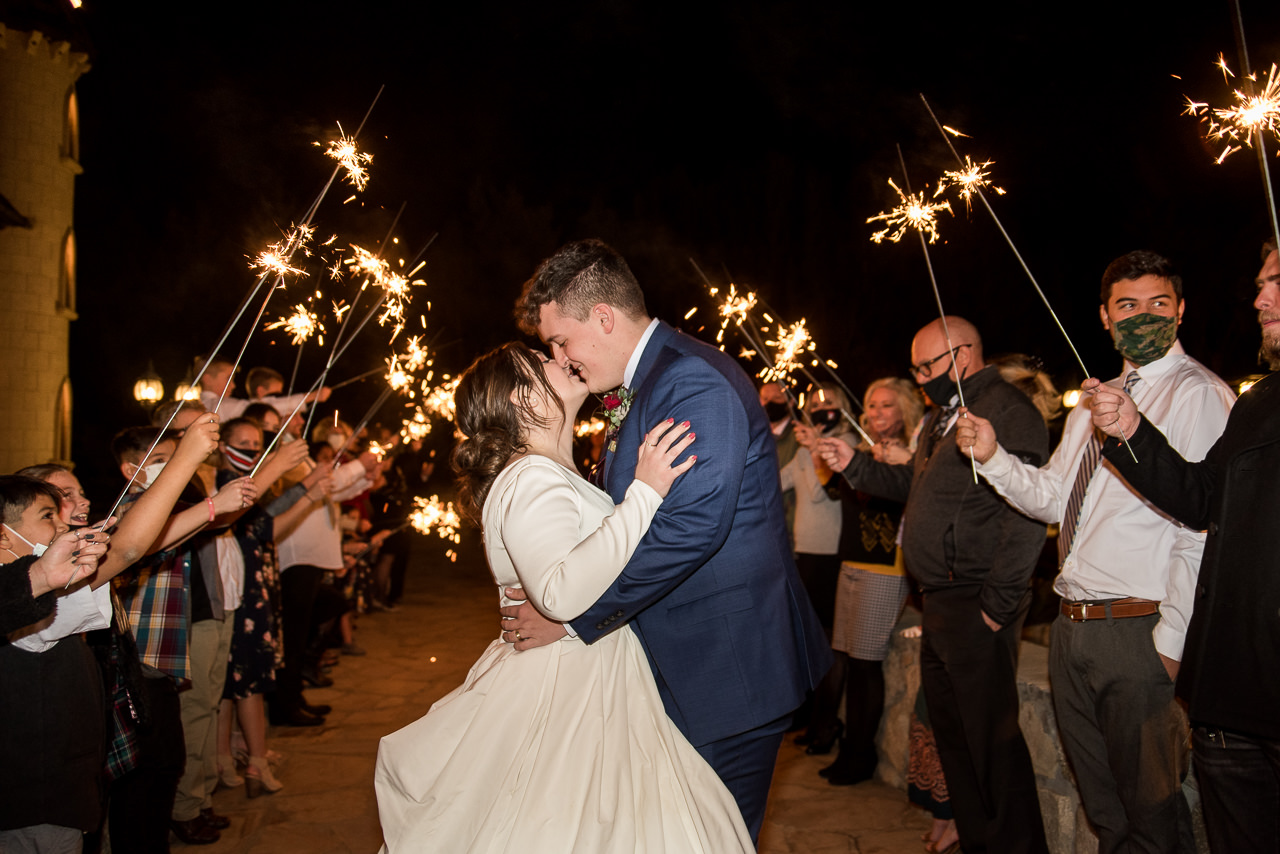 Wedding Sparkler Exit