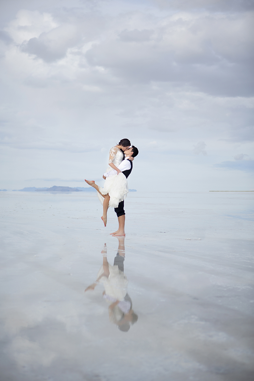 Wedding Photos on the Salt Flats