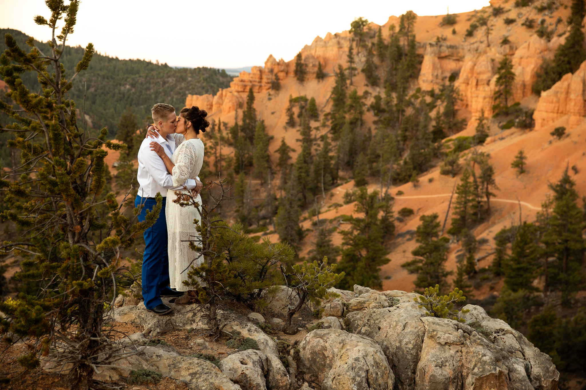 Brides Exchange Vows During Ceremony