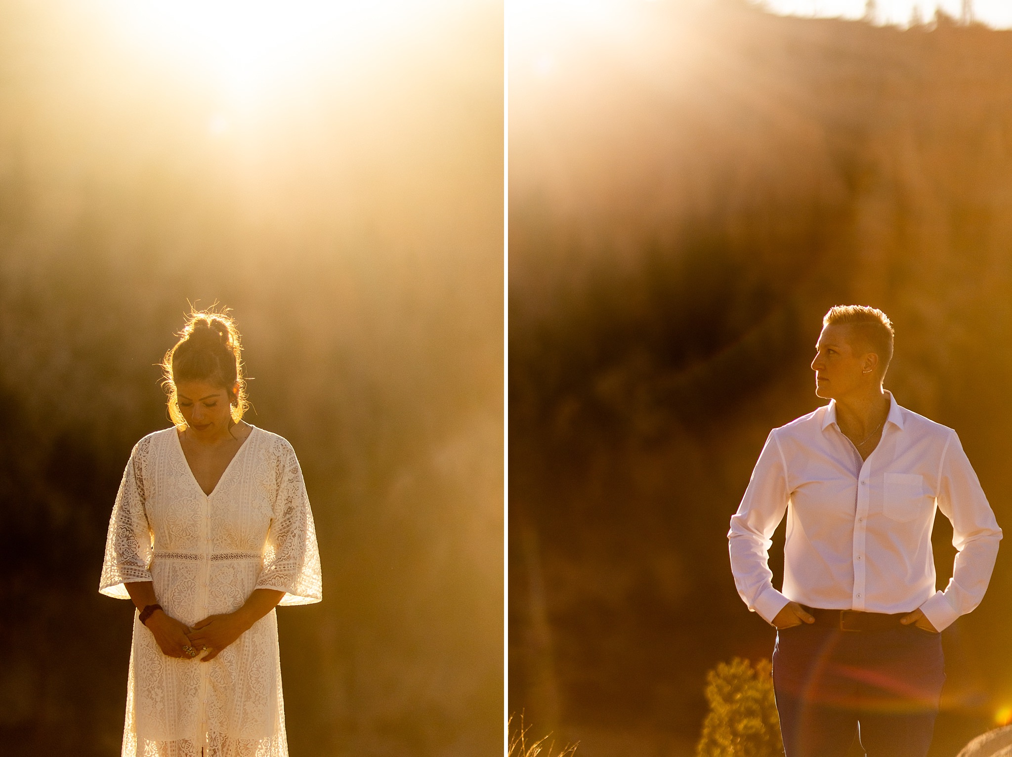 Individual Portraits at Sunrise in Bryce Canyon