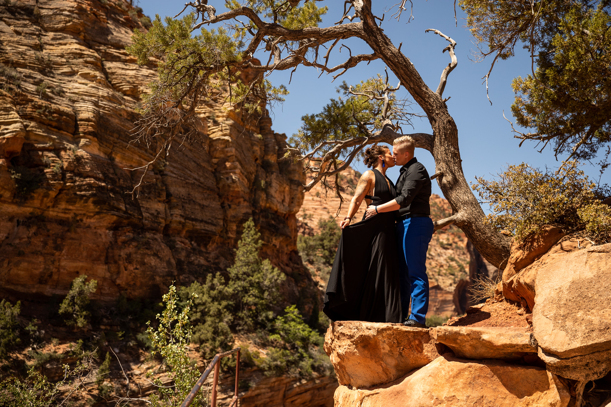 Bridal Portraits in Zion National Park