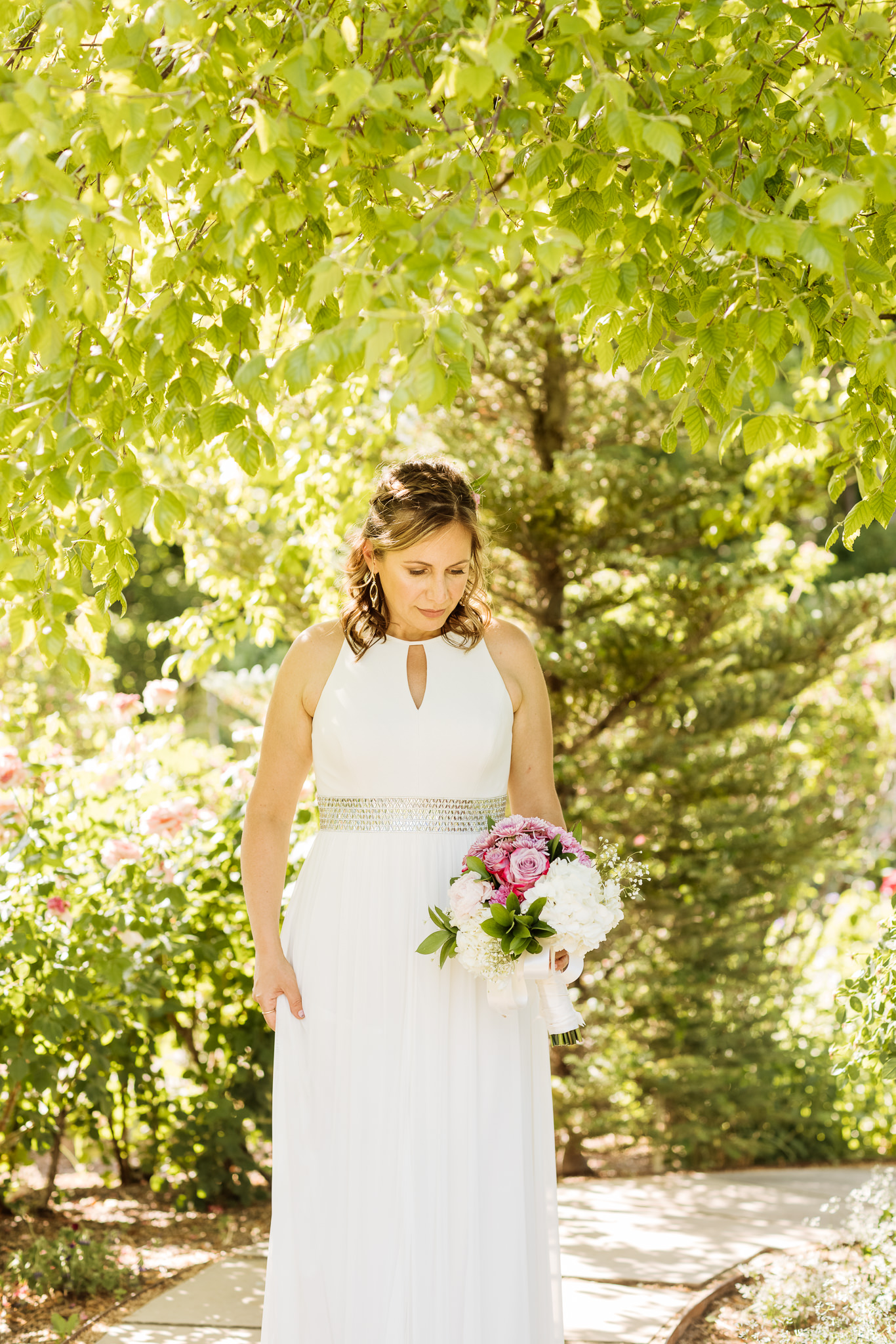 bridal portraits before wedding