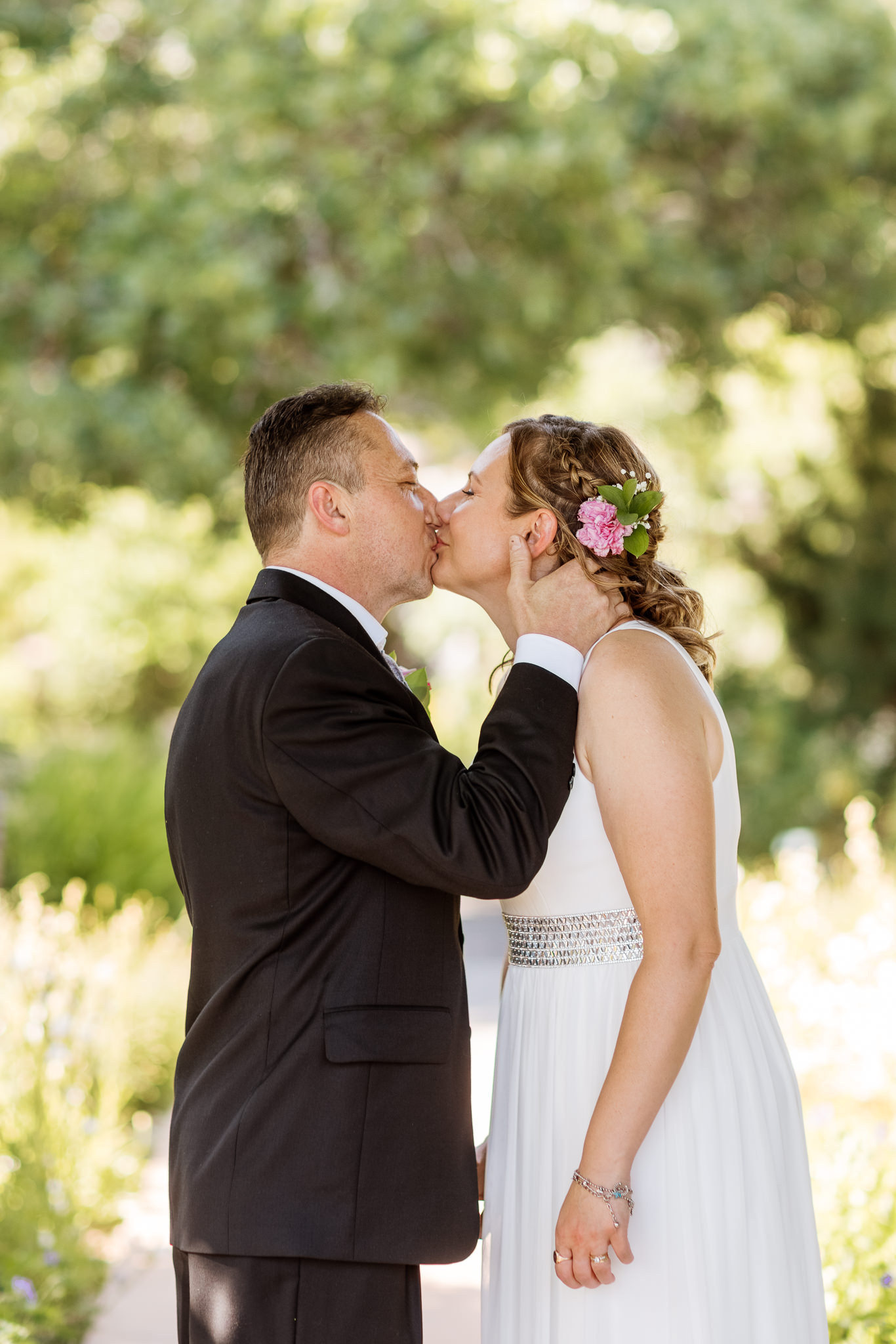 couple portraits before wedding