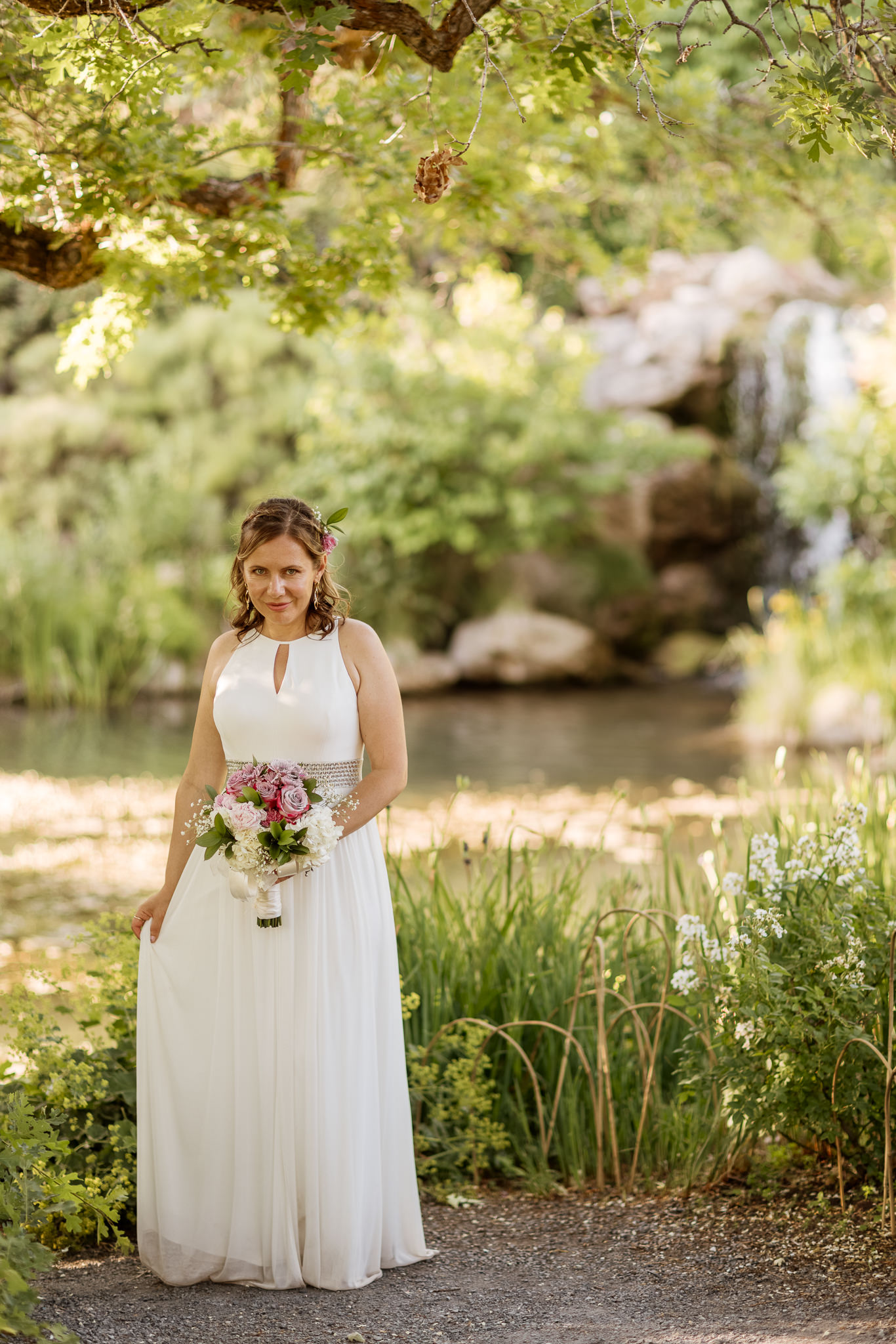 couple portraits before wedding